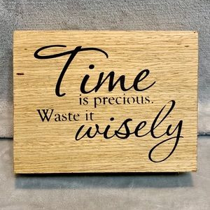 Decorative Farmhouse Wooden Plaque